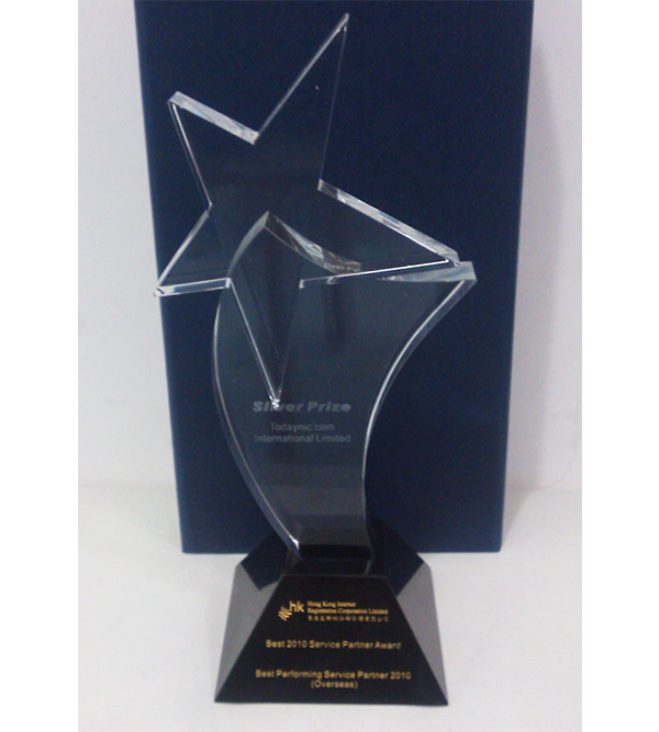 HKDNR 2010年度最佳合作伙伴银奖(海外)